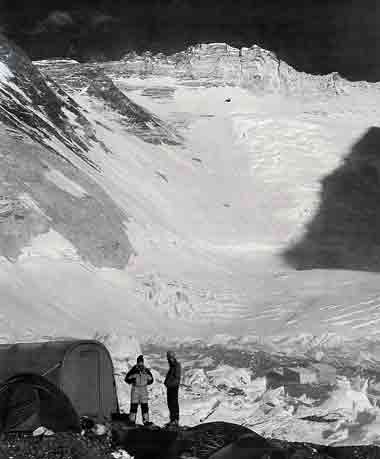 
Stuart Hutchison And Rob Hall At Camp Two Below The Lhotse Face - Into Thin Air Illustrated Edition (Jon Krakauer) book
